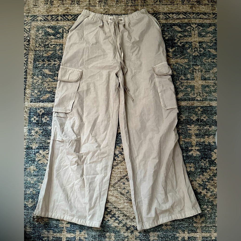 Men's Casual Cargo Pants - Gray